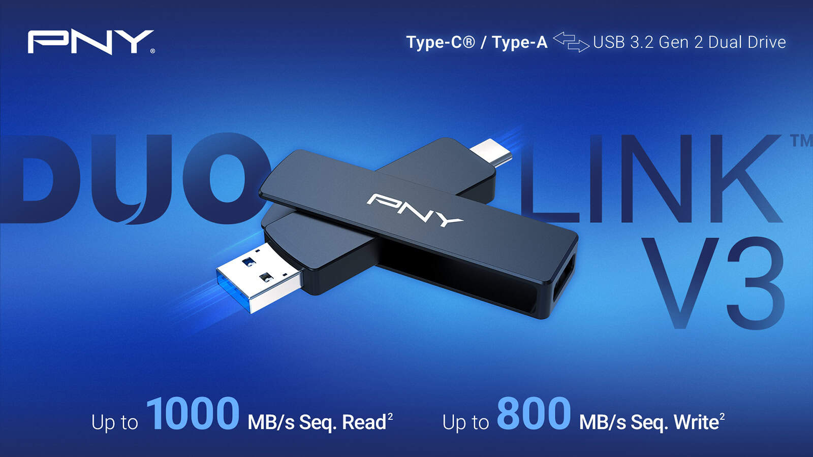 PNY DUO Link V3 USB Flash Drive